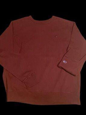 Champion Crewneck Sweatshirt - Deep Maroon